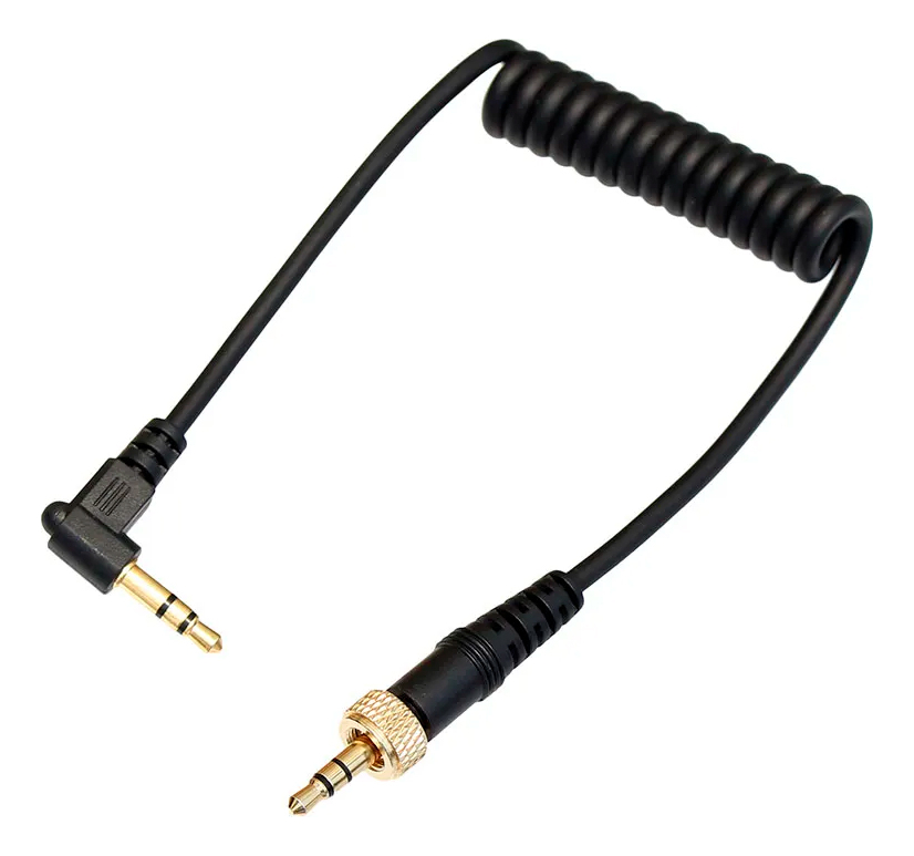 Cabo de Áudio Espiral - P2 com trava para P2 - COD:LND - Imagem 3