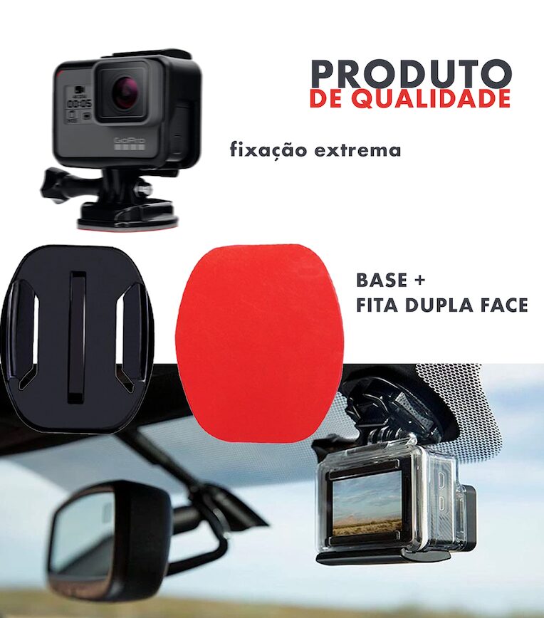 Suporte - Adesivo Plano - GoPro - COD:LNDSE - Imagem 2