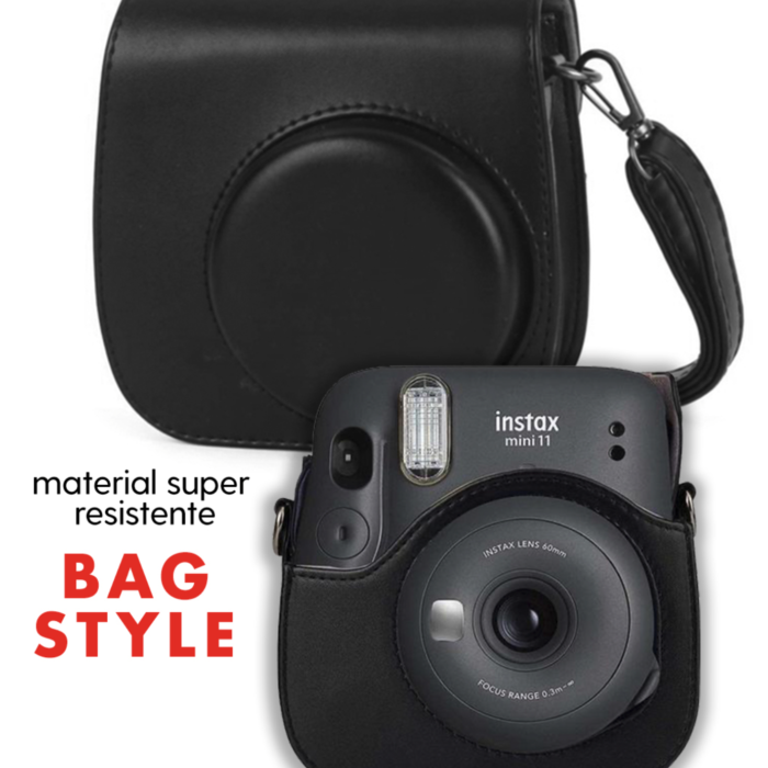 Bag de Couro - Fujifilm - Instax Mini 11 - COD:LNDSE