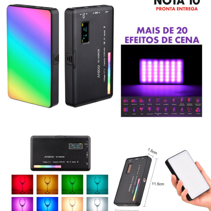 Led RGB - Andoer - W140 - COD:LND
