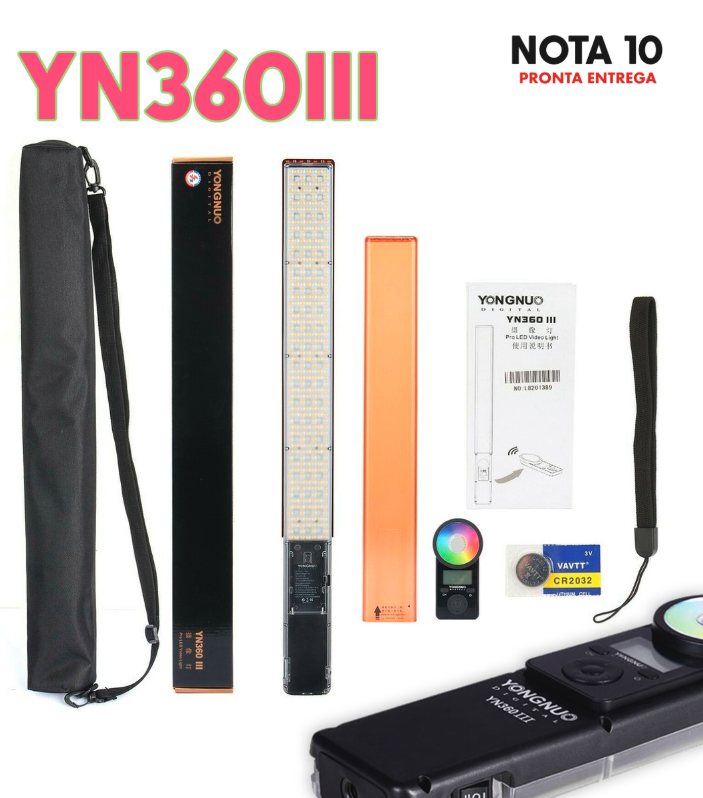 Bastão de Led - Yongnuo - Yn360 IlI Pro - COD:LND