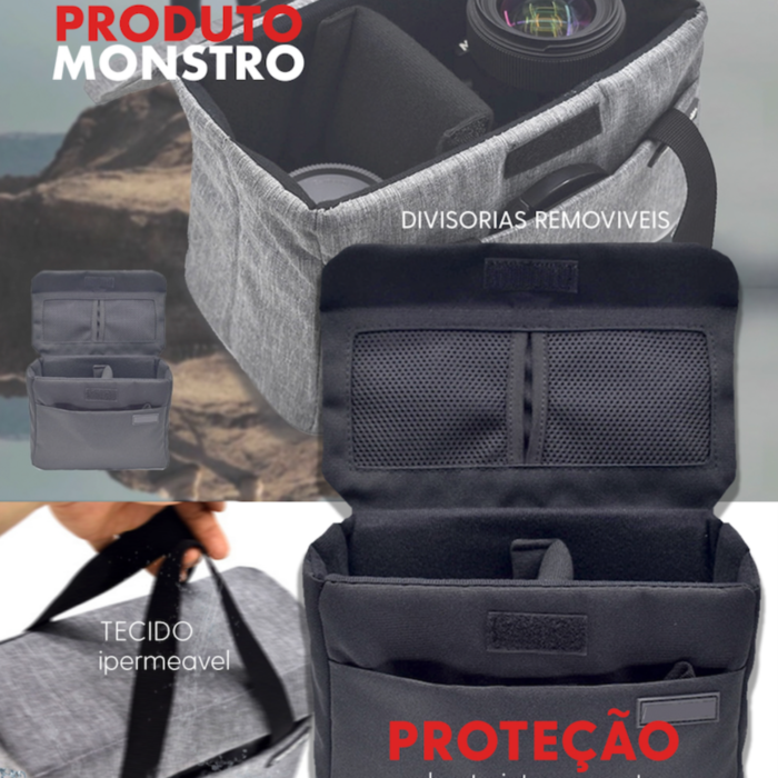 Bag Divisória - Para Câmera - Resistente - COD:LNDSE