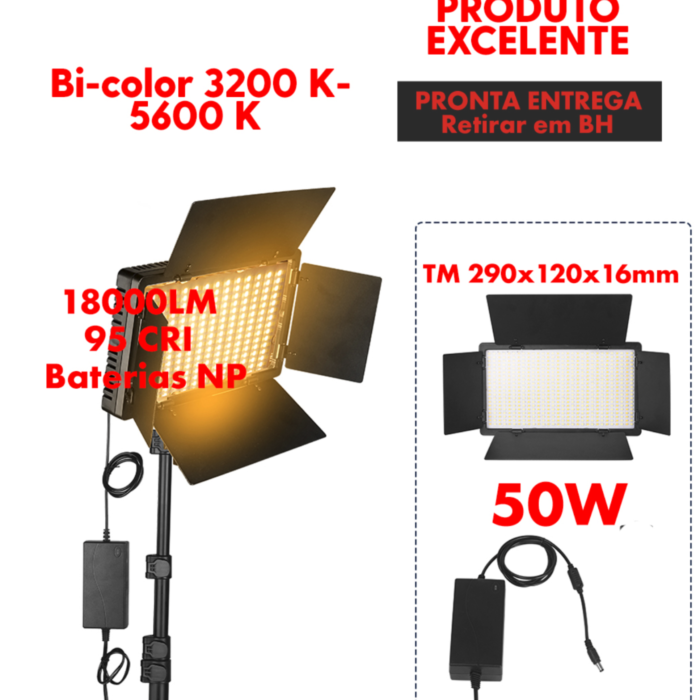 Painel de Led - U800 - Bicolor - 29 x 12cm - COD:LNDSE