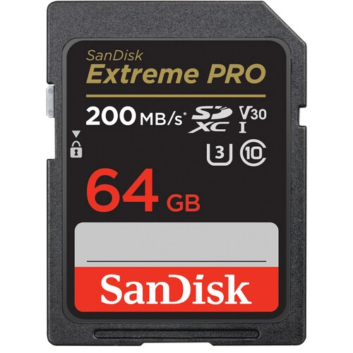 Cartão de Memória - SanDisk - 64GB - 200Mb/s - Extreme PRO - V30 - UHS-I - SDXC - COD:LND - Imagem 2