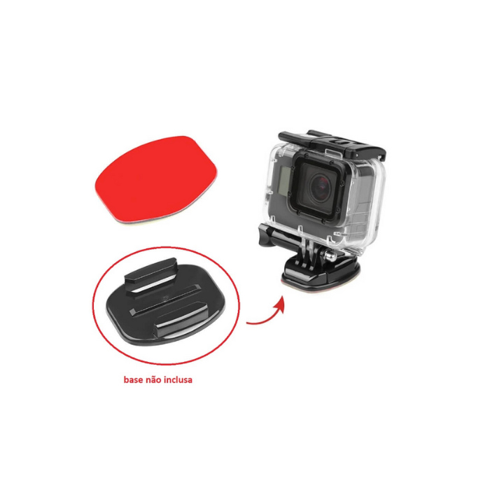 Suporte - Adesivo Plano - GoPro - COD:LNDSE