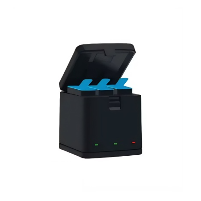 Carregador Triplo de Bateria - GoPro - Hero 9,10 - COD:LNDSE