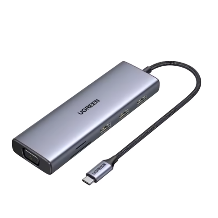 Hub - Ugreen - Cabo USB-C - Multifuncional 9 em 1 - COD:LND