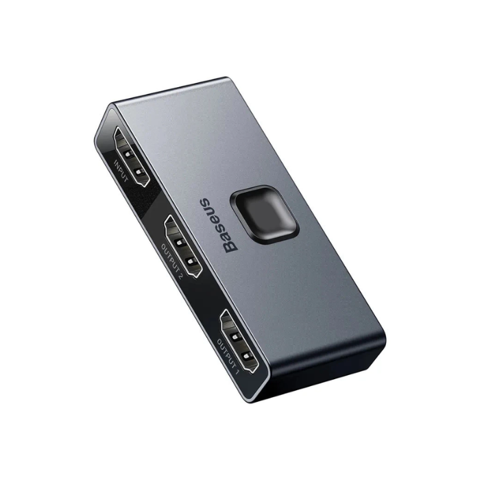 Switcher - HDMI - Baseus - 4K - 2 in 1 ou 1 in 2 - COD:LNDSE