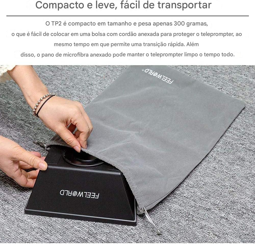 Teleprompter - FeelWorld - TP2 - SmartPhone/DSLR - COD:LND - Imagem 6