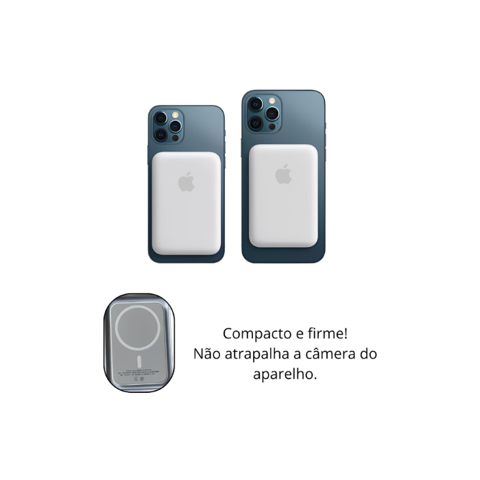 Bateria de Indução Externa - MagSafe Battery Pack - Para Iphone - COD:LND - Imagem 2