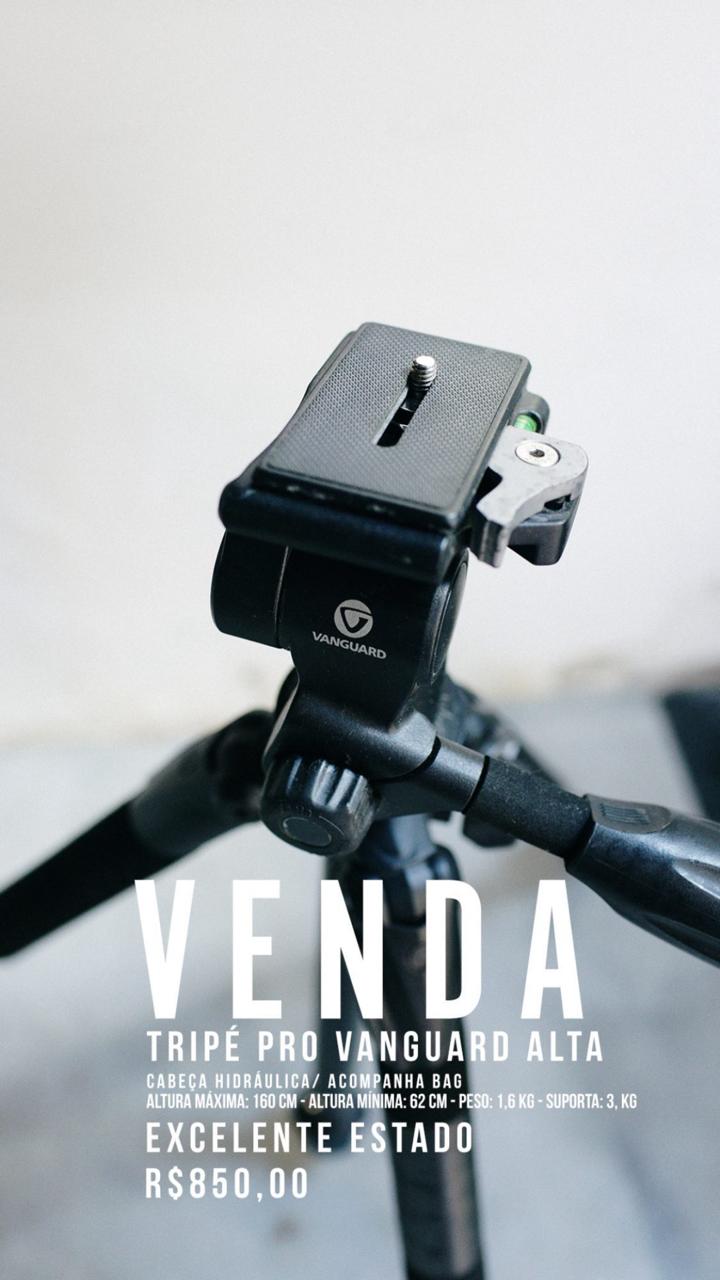 Tripé Video/Foto Alta 263AP Cabeça Hidráulica Vanguard (Semi-Novo) - COD:LND - Imagem 5