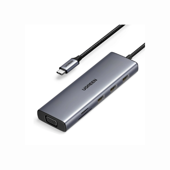 Adaptador - UGREEN - Cabo USB-C - 10 em 1 - COD:LNDSE