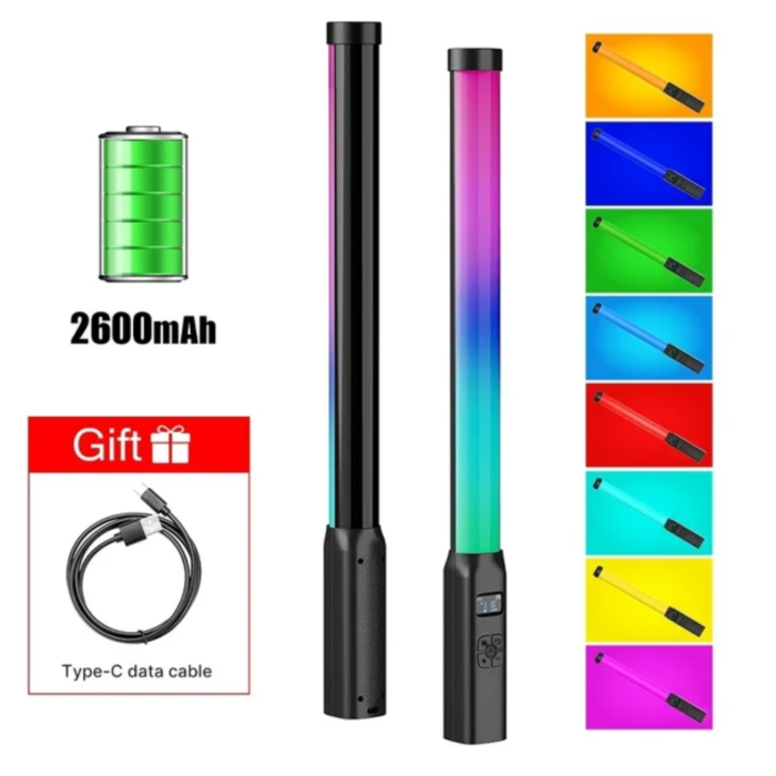 Bastão De Led Rgb Portátil - Fill Ligth - COD:LNDSE