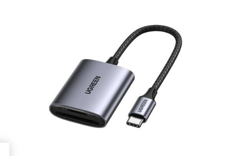 Leitor de Cartão 2 in 1 - UGreen - USB-C to SD - TF 4.0 - COD:LND
