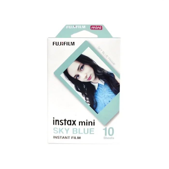 Filmes para Mini Instax - Sky Blue - Fujifilm - 10 Poses - COD:LND