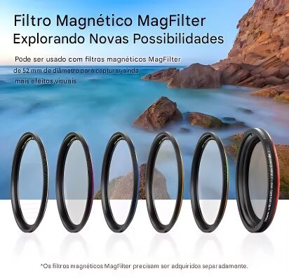 Adaptador Ulanzi - Suporte Magnetico para Filtros - 52mm - COD:LND - Imagem 6
