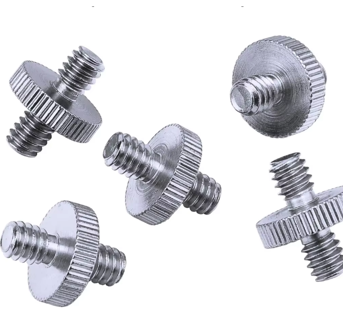 Adaptador - Pino Engate Rápido Para Tripés - 1/4 Macho Para 1/4 Macho - (01 unidade) - COD:LND