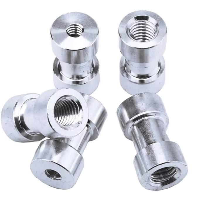 Adaptador - Pino Engate Rápido Para Tripés - 1/4 Fêmea e 3/8 Fêmea - (01 unidade) - COD:LND