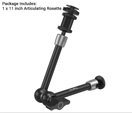 Braço Roseta Articulado 1/4 - Smallrig 11 polegadas / 1498B - Sony, Canon, Câmera DSLR - COD:LND