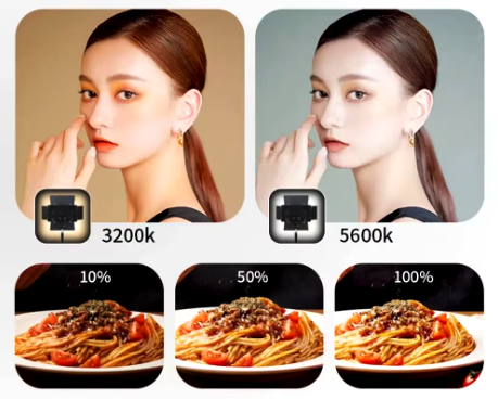 Iluminador De Led - Ajustável - 3200k-6500k - Pro 800 - COD:LND - Imagem 4