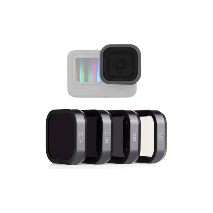 Conjunto de Filtros - GoPro - 9, 10, 11 - Telesin - COD:LND