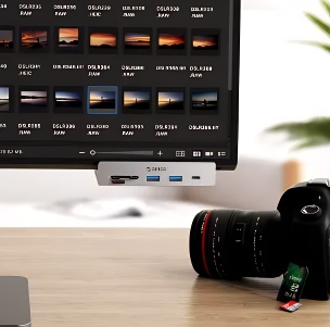 HUB 7 em 1 - Orico - Para Computador - COD:LND - Imagem 4