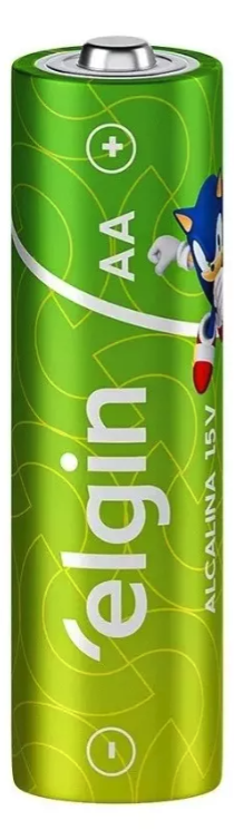 4 Pilhas Alcalinas - Elgin- AA - LR6 - 1,5v - COD:LND - Imagem 2