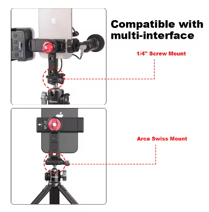 Suporte de Alumínio - Para SmartPhone/Iphone - Ulanzi - ST 27 - COD:LND - Imagem 6