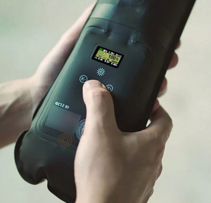 Bastão de Led Inflável + Bomba e Suporte Magnético - Ambitful GC12 – Iluminação LED Portátil, Ajustável - 2700K a 6500K - Para Fotografia e Vídeo - COD:LND - Imagem 7