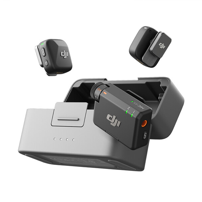 Microfone sem Fio DJI Mic Mini Duplo para Câmera e Smartphone