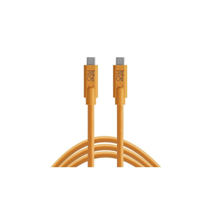 Tether Tools TetherPro USB-C to USB-C 15’ Orange