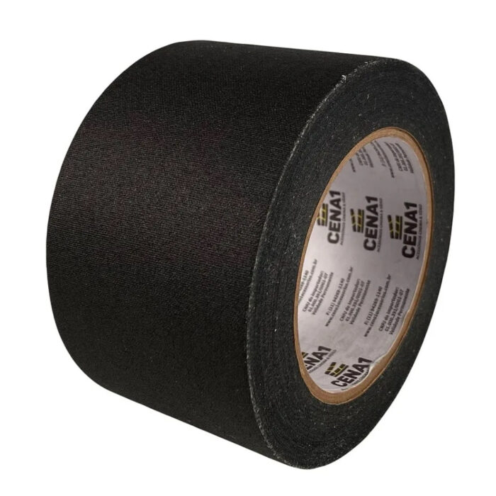 Fita Gaffer Tape Preta – Cena 1 (69 mm × 25 m)