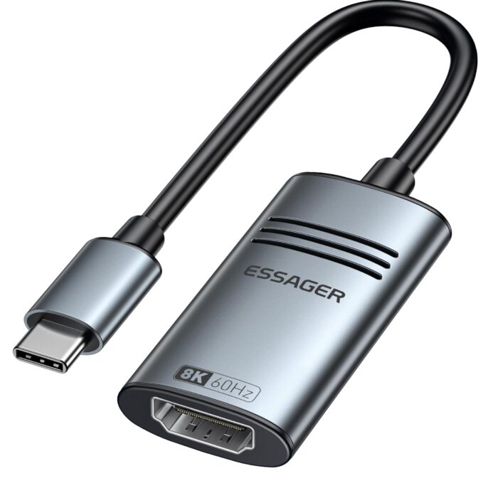 Adaptador HDMI para USB-C – ESSAGER – 8K 60Hz – Z – LNSE
