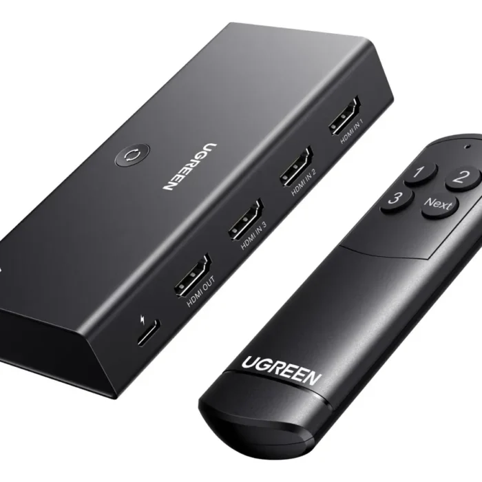 UGREEN – Switch HDMI 3 In 1 Out – 3 Entradas / 1 Saída Z