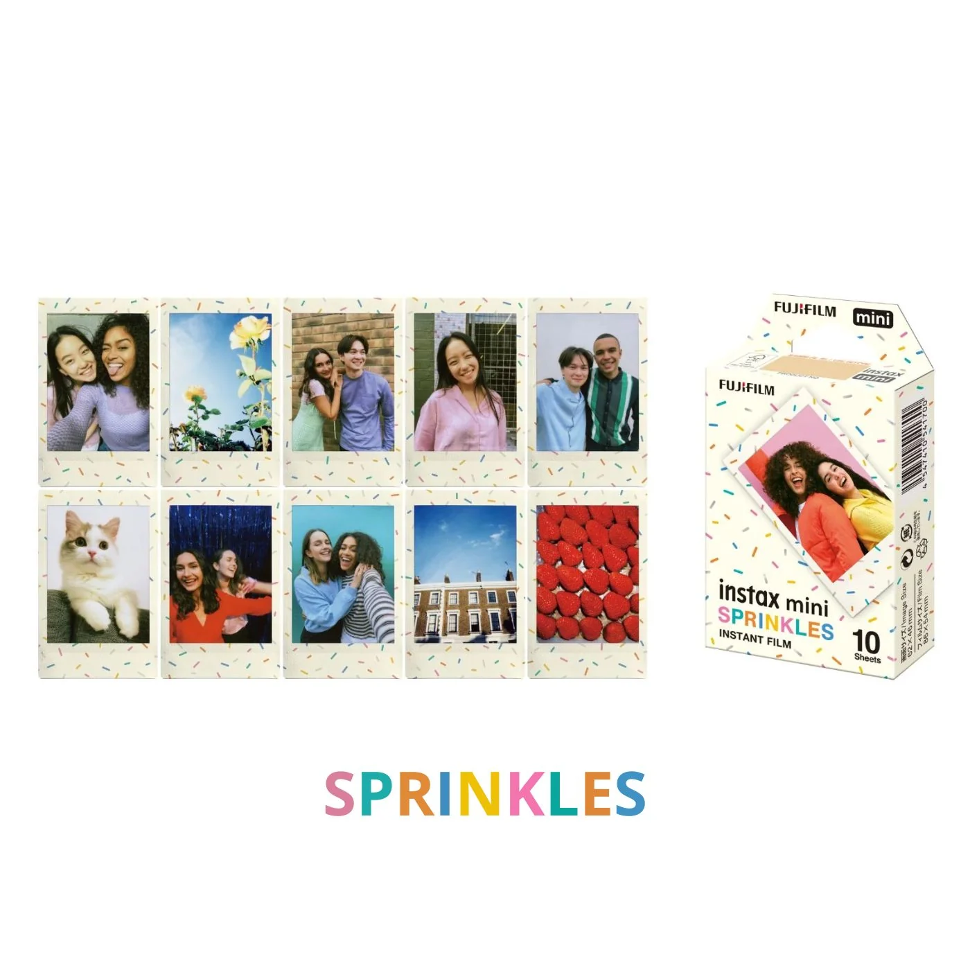 Filmes Para Mini Instax – Sprinkles – Fujifilm – 10 Poses – Z - Imagem 3