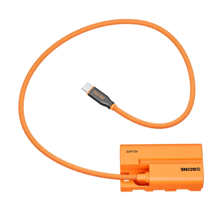 ZGCINE Cabo Dummy Battery USB-C PD para Sony PD-NPF Z
