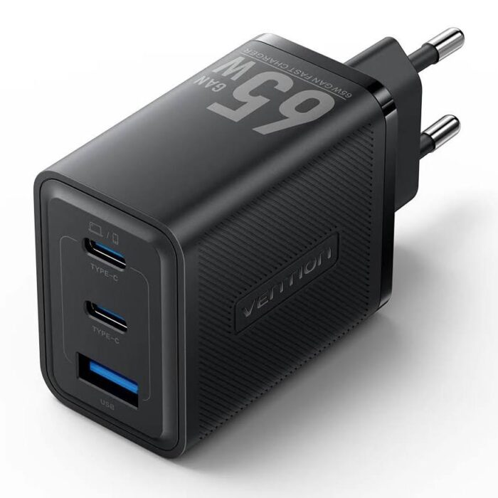 Carregador GaN USB-C – VENTION – 65W – Z