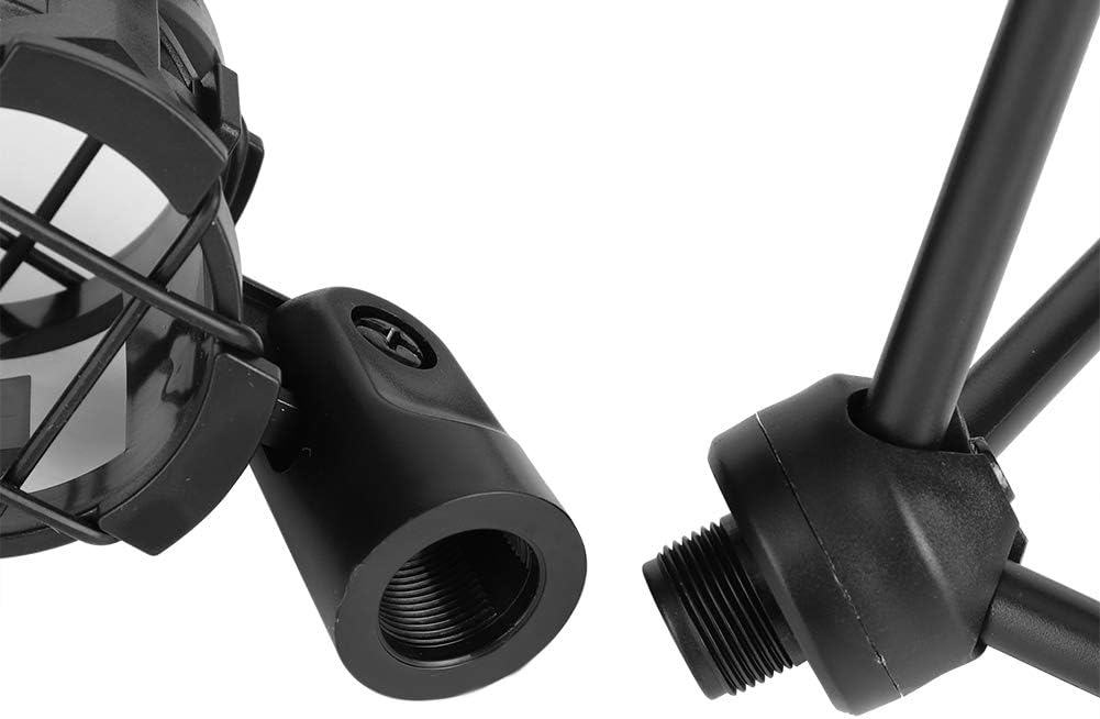 Suporte de Mesa Dobrável para Microfone – Tripé Portátil – com Shock Mount e Haste Flexível - Z - Imagem 5