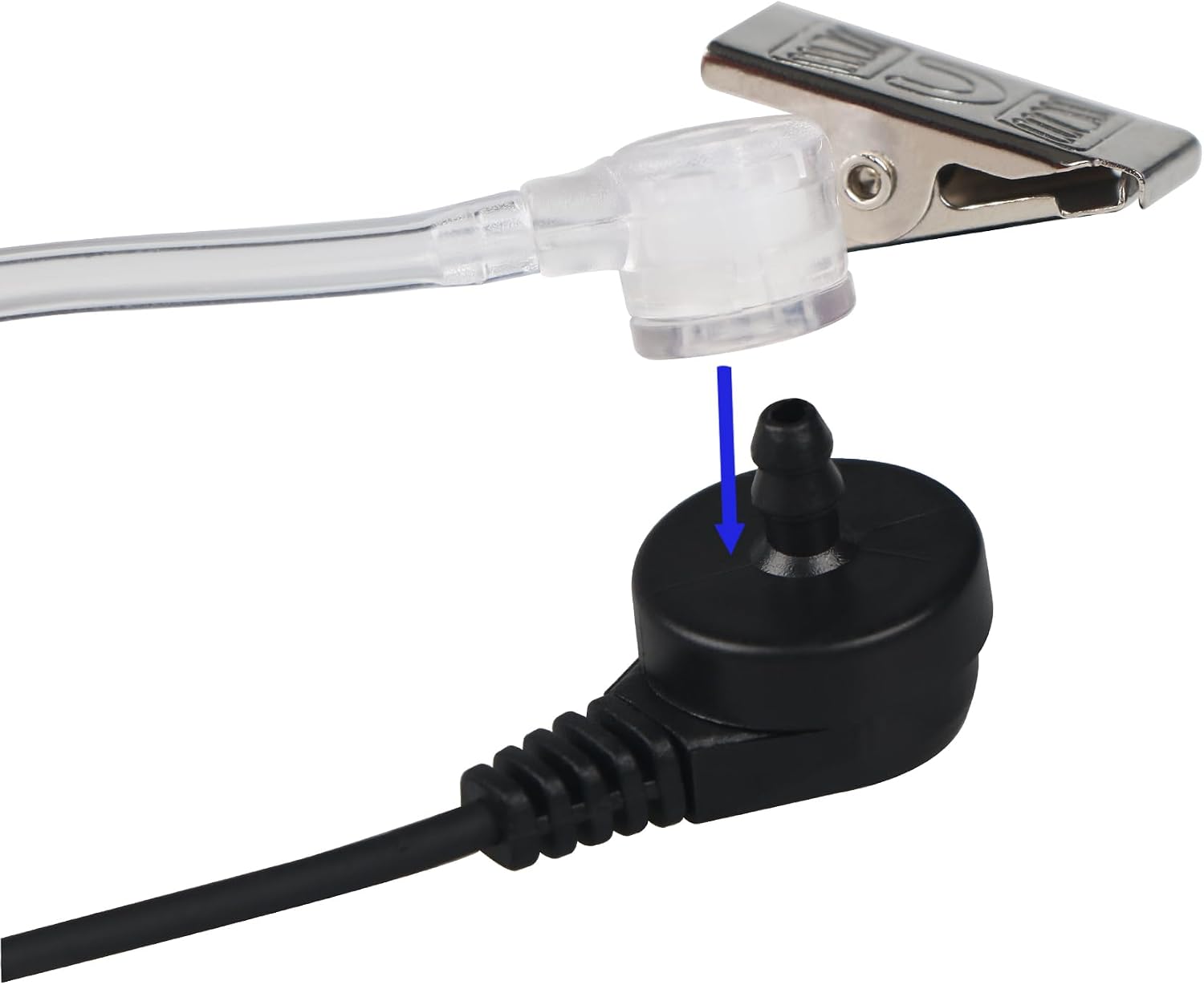 Fone de Ouvido com Microfone PTT e Tubo Acústico para Rádio Comunicador - Z - DCP - Imagem 6