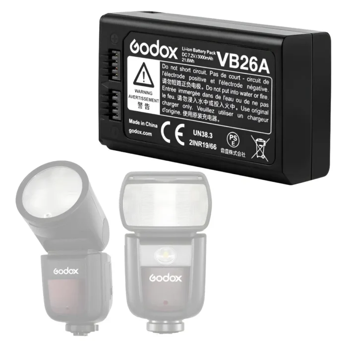 Bateria para Flash – GODOX – VB26A – para V860III - Z - DCP