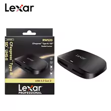 Leitor de Cartão CFexpress Tipo B / SD – LEXAR – RW520 – USB 3.2 Gen 2 - Z - DCP