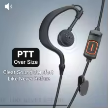 Fone de Ouvido Headset K-Plug para Rádio – BAOFENG - Z - Imagem 2