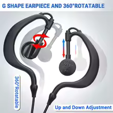 Fone de Ouvido Headset K-Plug para Rádio – BAOFENG - Z - Imagem 3