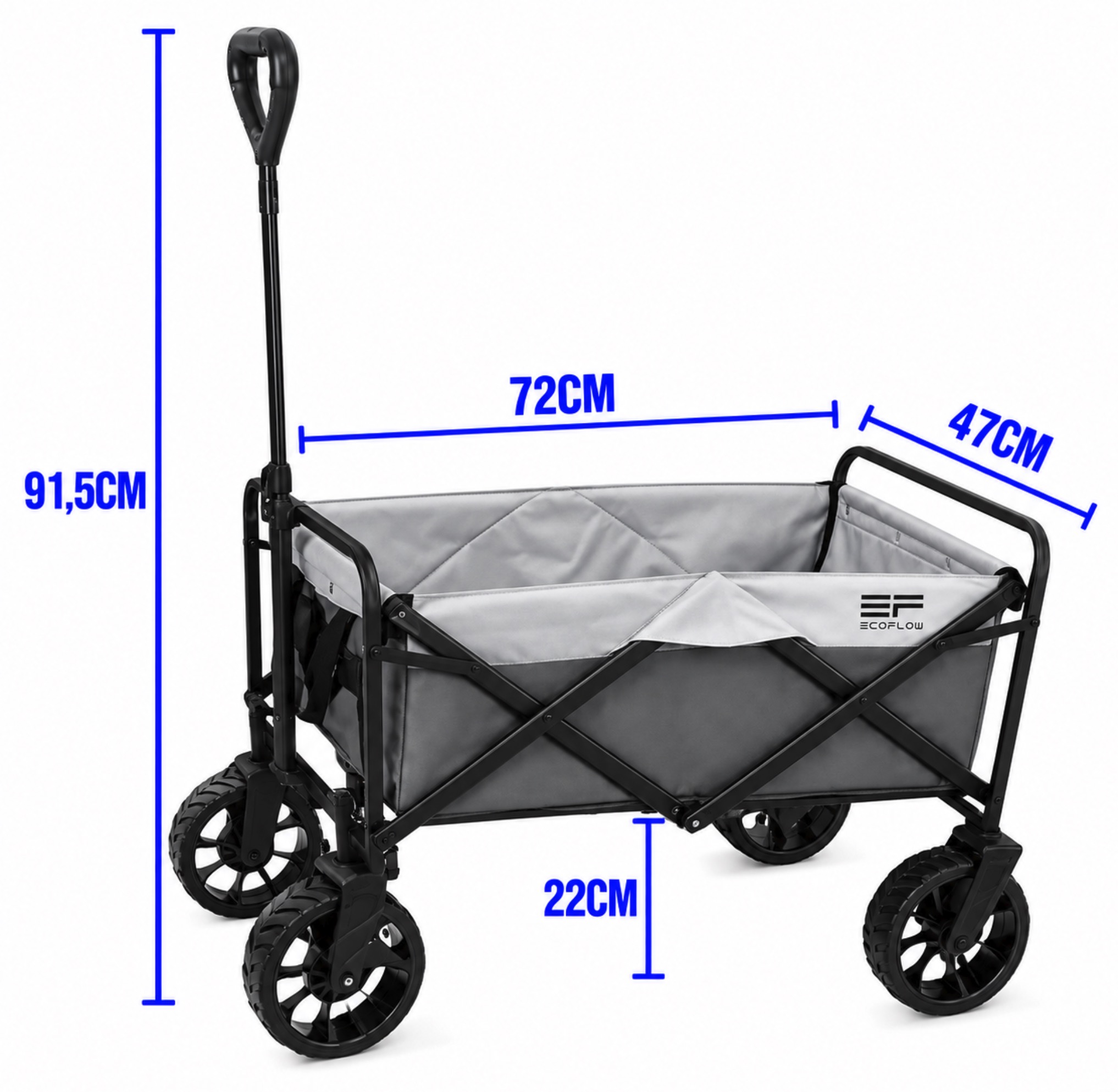 Carrinho Dobrável – ECOFLOW - Z - PSR - Imagem 2